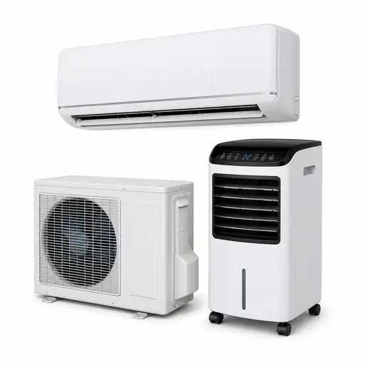 Air conditioners, air coolers