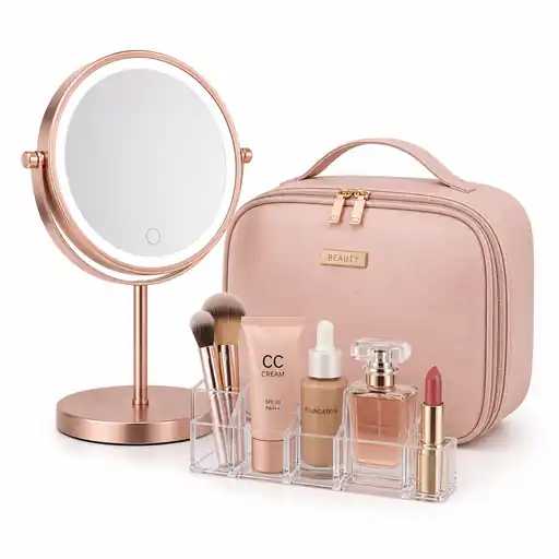 Cosmetics, mirrors