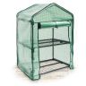 Transparent mini greenhouse nursery for plants 90x70x50cm., green color