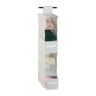 Hanging closet organizer 82x14.5x30cm., white