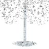 Confetti cannon 80x5x5cm., silver color
