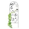 Garden grill 120x40x0.5cm., black