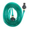 Garden hose 5m, green/black