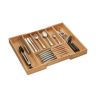 Cutlery tray 5x55x43cm., light brown