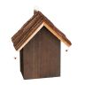 Insect hotel 23x19x12.5cm., brown