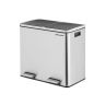 Trash can 48 liters (2 x 24 l)