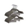Trouser hangers, 30 pcs. gray