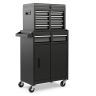 Tool trolley 59x28x102cm., black