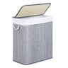 Laundry basket 100 L, gray