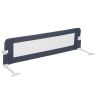 Bed rail 120x39x42.5cm., dark gray