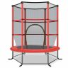 Trampoline 165x165x165cm., black/red