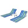 Set of 2 loungers and a table, assorted colors