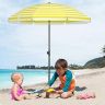Składany parasol plażowy/ogrodowy Ø 160 cm GPU60YW