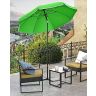 Składany parasol plażowy/ogrodowy Ø 200 cm GPU65GNV1