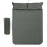 Dmuchany materac kempingowy 187x131x4cm., zielony