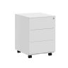 Lockable cabinet/drawer, white