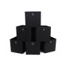 Box set, 6 pieces, black