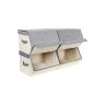 Metal frame storage box set, 4 pcs.