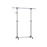 Pull-out clothes rack, blue