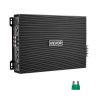 Wzmacniacz audio do samochodu VEVOR MXAB400.4, 4 kanały, szary, 340 × 210 × 54 mm
