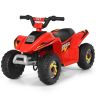 Quad elektryczny dla dzieci 73x40x44,5cm, czerwono-czarny
