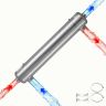Wymiennik ciepła basenowy VEVOR MF-360K, 360K BTU/h, 133 × 153 × 832 mm