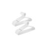 Set of 50 clothes hangers, white