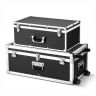 Zestaw pudełek do przechowywania VEVOR FG-1415-03, 2 szt., kolor czarny, 763 × 392 × 312 mm + 600 × 350 × 240 mm