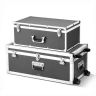 Zestaw pudełek do przechowywania VEVOR FG-1415-06, 2 szt., szary, 763 × 392 × 312 mm + 600 × 350 × 240 mm