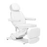 Fotel kosmetyczny elektryczny Sillon Classic, 3 biegi, biały