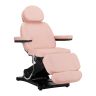 Fotel kosmetyczny elektryczny Sillon Classic, 3 biegi, różowy, czarna podstawa