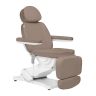Fotel kosmetyczny elektryczny Sillon Classic, 3 biegi, brązowy