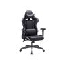 Ergonomic gaming chair, black
