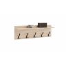 Stylish clothes rack Andy 100x30x16 cm, beige