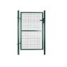 Furtka ogrodowa metalowa 106 x 150 cm, zielona GGD200G