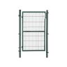 Furtka ogrodowa metalowa 106 x 150 cm, zielona GGD200L