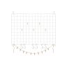 Hanging wall grids for hanging photos/jewelry, 2 pcs. LPP02W