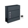 Anthracite mailbox GMB052G01