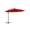 Parasol Ø 300 cm, czerwony