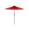 Parasol Ø 300 cm, czerwony