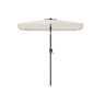 Parasol stojący prostokątny 200 x 150 cm ze stelażem, beżowy