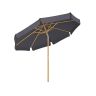 Parasol ośmiokątny 270 cm, szary
