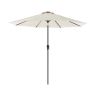 Parasol Ø 270 cm beżowy