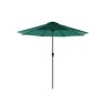 Parasol Ø 300 cm, ciemnozielony