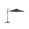 Parasol ogrodowy / wspornikowy Ø 300 cm, szary