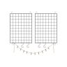 Hanging wall grids for hanging photos/jewelry, 2 pcs. LPP01H