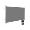 Retractable side awning 2 x 3.5 m, grey
