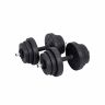 Weight set 20 kg, black