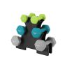 Weight set 1, 2, 3 kg., gray/green