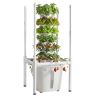 Hydroponic tower VEVOR VV2-6C-EU, 6 tiers, 30 capsules, White, 35 × 87 × 35 cm